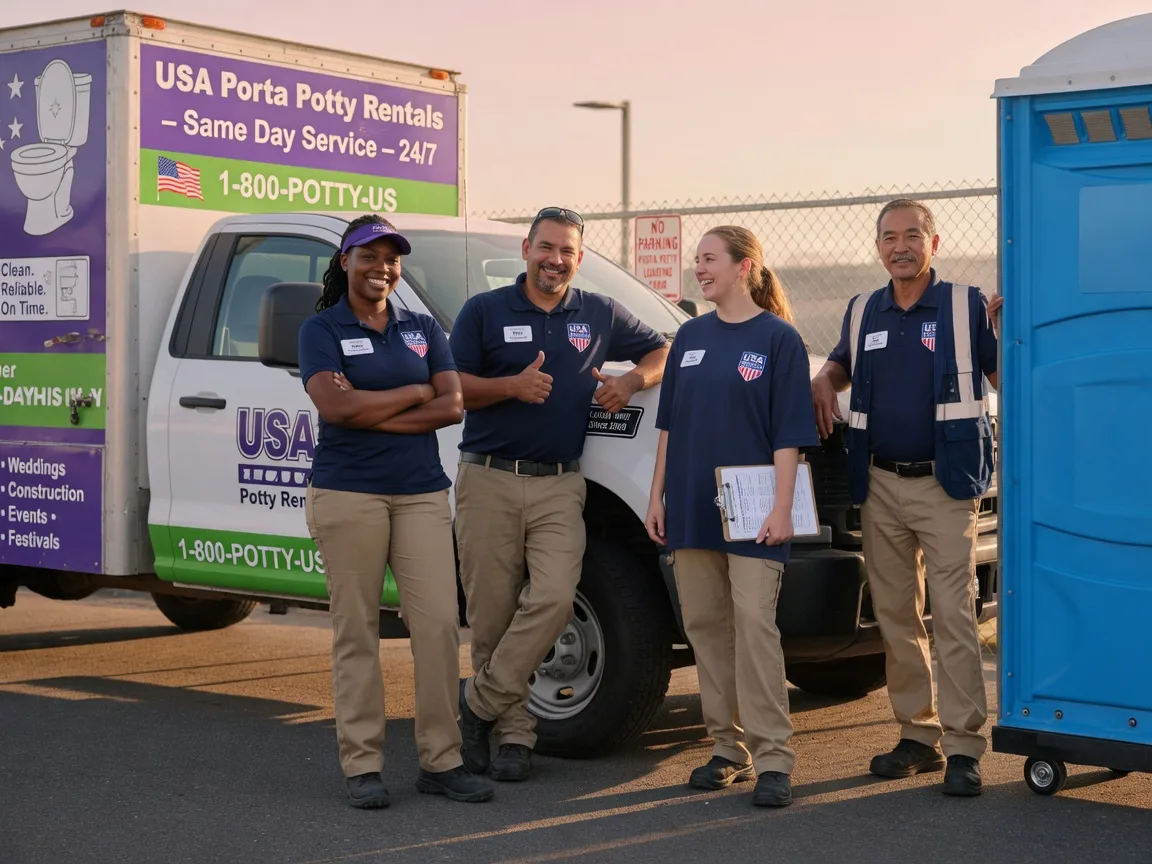 Porta Potty Rental company in Convent Station, NJ
